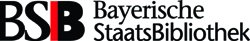 Logo der Bayerischen Staatsbibliothek